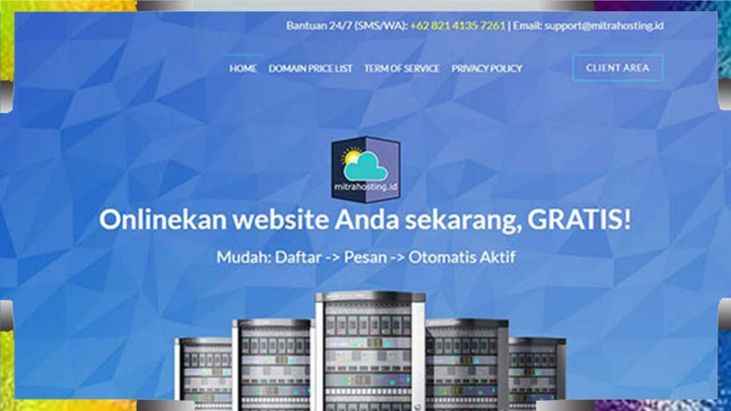 daftar penyedia layanan hosting gratis MitraHosting